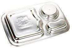 Hello kitty stainless plate dish for snacks / snack dish  