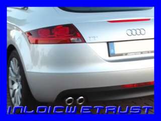 EMBOUT DECHAPPEMENT INOX CHROME AUDI A3 A4 A5 Q5 TT  