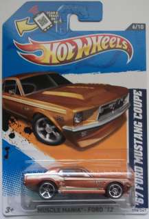 2012 67 Ford Mustang Coupe Col. #116 (Metallic Brown Version)  