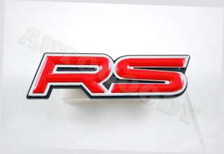 RS Emblem Badge Front Grille HONDA Fit Jazz Civic Vitz  