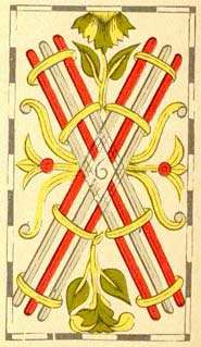 FLEMISH VANDENBORRE BACCHUS FLAMAND 1780 TAROT CARDS  