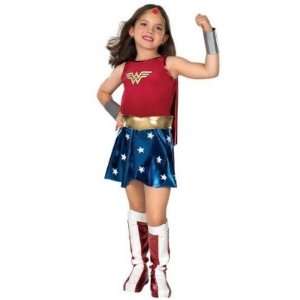  Girls Wonder Woman Costume Medium (8 10) Reflective: Toys 