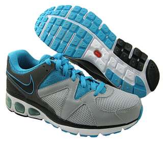 New Nike Mens Air Max Turbulence+17 Wolf Grey/Black/Blue Shoes US 