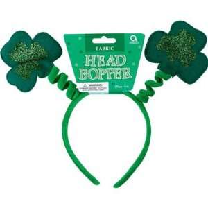  St. Patricks Fabric Head Bopper w/Glitter Toys & Games