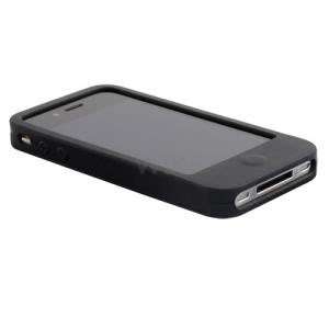 Funny Black Camera iPhone4 Rubber Silicone Soft Case  