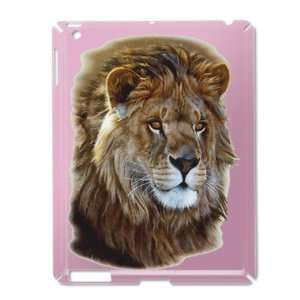  iPad 2 Case Pink of Lion Portrait 
