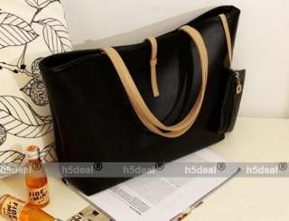 New Style Lady Women Hobo PU Leather Messenger Handbag Shoulder Bag 