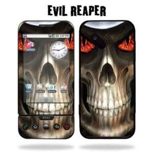   Decal for HTC G1 Google Phone   Evil Reaper: Cell Phones & Accessories