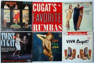 XAVIER CUGAT Cha Cha MAMBO Rumba lot of 6 LPs #7875  