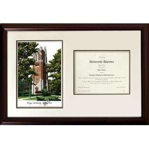  Michigan State University: Beaumont Tower Graduate Framed 