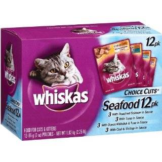   Whiskas Choice Cuts Seafood Variety Pack 
