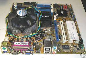   ASUS P5GL MX SOCKET 775 P4 3.0 GHz 256 RAM 0610839126507  