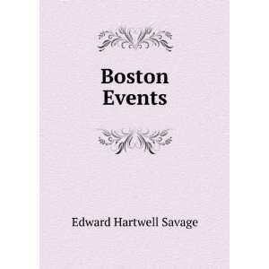 Boston Events [Paperback]
