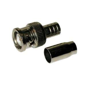   BNC 2 piece Male Crimp on Connector for RG59 Plenum Cable: Electronics
