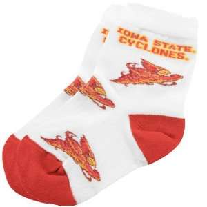  NCAA Iowa State Cyclones White Infant All Over Team Logo 