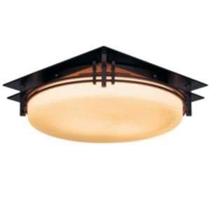  Banded Flushmount by Hubbardton Forge  R171674   Black 