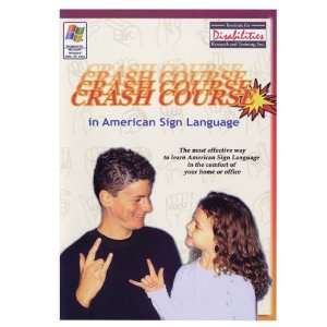 Crash Course in American Sign Language CD ROM Deaf 