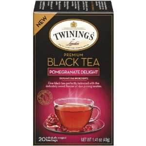 Twingings Pomegranate Delight Tea, 20 ct  Grocery 