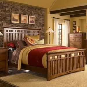  Broyhill Artisan Ridge Slat Bed