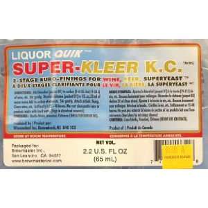  Super Kleer 2 Part Wine Finings