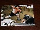 2011 Topps UFC 5 Knockout Gold 6 Tank Abbott /288