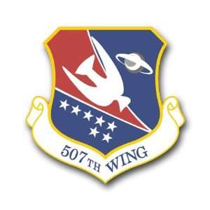  US Air Force 507th Air Refueling Wing Decal Sticker 3.8 