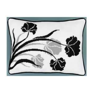  Windflowers Pillow   Cross Stitch Kit: Arts, Crafts 