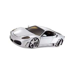    Hot Wheels DropStar Mid Ferrari F430   Silver: Toys & Games