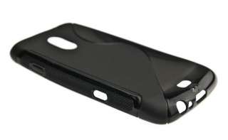 Black TPU Gel Grip Skin Case Cover for Samsung Galaxy Nexus Prime 