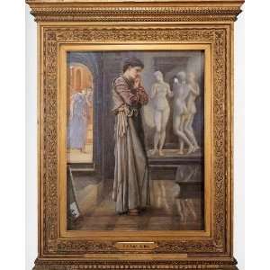  Hand Made Oil Reproduction   Edward Coley Burne Jones   24 