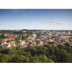  View of Old Town, Vilnius, Lithuania, Baltic States 
