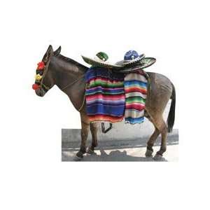   Mexico Collection   Mini Die Cut Piece   Burro: Arts, Crafts & Sewing