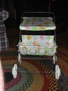   Vintage 1983 Cabbage Patch Double Doll Stroller Rare! WOW! OAA  