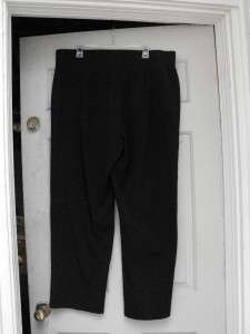 Womens WORTHINGTON Black Dress Pants Plus Size 18W  