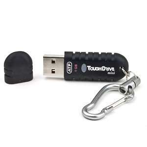   Mini AF1GUFT2BK 1GB USB 2.0 Flash Drive (Black) Electronics