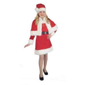  Child Lil Miss Santa Suit Christmas Costume: Toys & Games