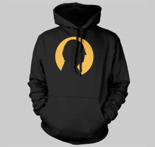 On Zip Hooded Fleece the Design is printed on the BACK of the 