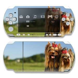  Sony PSP Slim 2000 Decal Skin   Yorkshire Terrier 