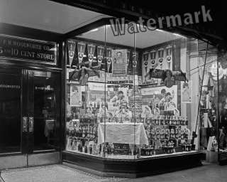 Photograph Vintage F.W Woolworth Dime Store with Whistle Bottling 