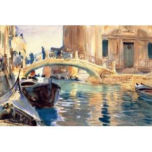  Oil Painting: Ponte San Giuseppe de Castello, Venice: John 