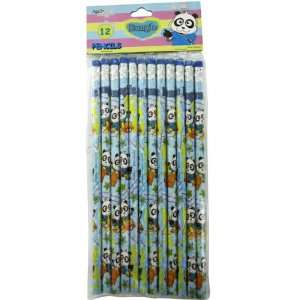  Bulk Buys OP406 12Pc Pencils Panda   Pack of 144