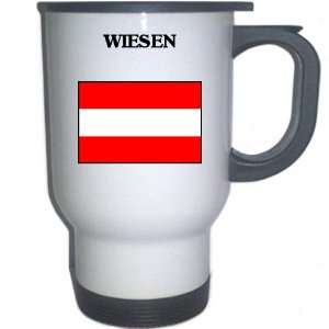 Austria   WIESEN White Stainless Steel Mug