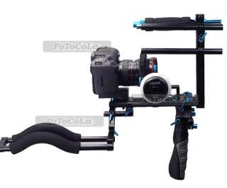 DSLR rail 15mm rod support system rig for follow focus  