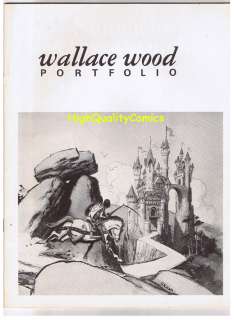 WALLACE WOOD Portfolio, Wally Wood, 1st, VFN+, hard to find, from the 