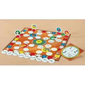   Grades 1 & 2 Literacy Board Game   Animal Adjectives: Office Products