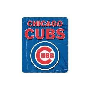  Chicago Cubs MLB Light Weight Fleece Blanket Wicked Series 