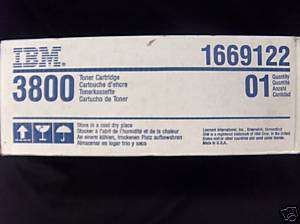 IBM 3800 TONER DEVELOPER OEM  INCLUDED  