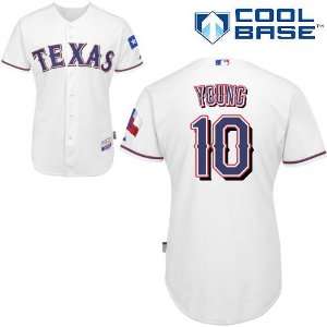  Michael Young Texas Rangers Authentic Home Cool Base Jersey 