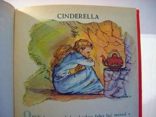1946 WONDER BOOK Bedtime StoriesCinderella/Snow White  