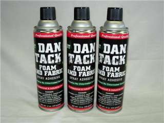 10.2oz Cans Foam&Fabric Spray Glue/Adhesive DAN TACK  